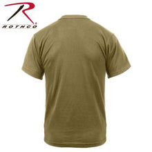 Load image into Gallery viewer, Rothco US Flag / USMC Eagle, Globe, &amp; Anchor T Shirt - Coyote Brown
