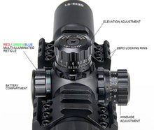 Load image into Gallery viewer, 1.5-4 X 30 RIFLE SCOPE
