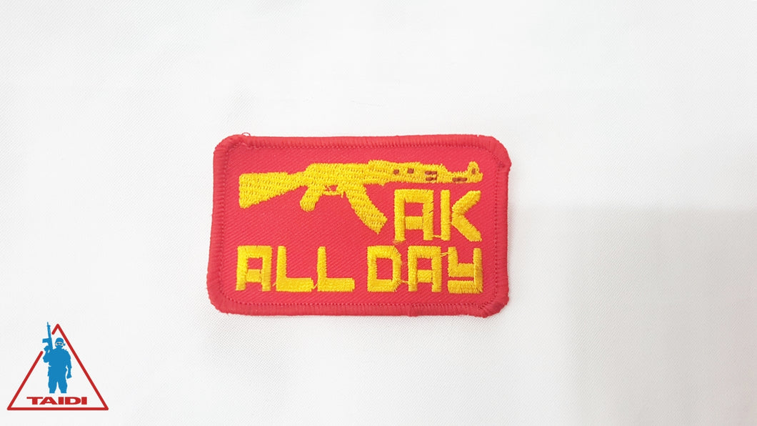 AK Embroidered Patches Various Designs (iron On)