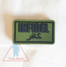Load image into Gallery viewer, PVC/Embroidered Moral Patches Various Designs (Velcro backing)
