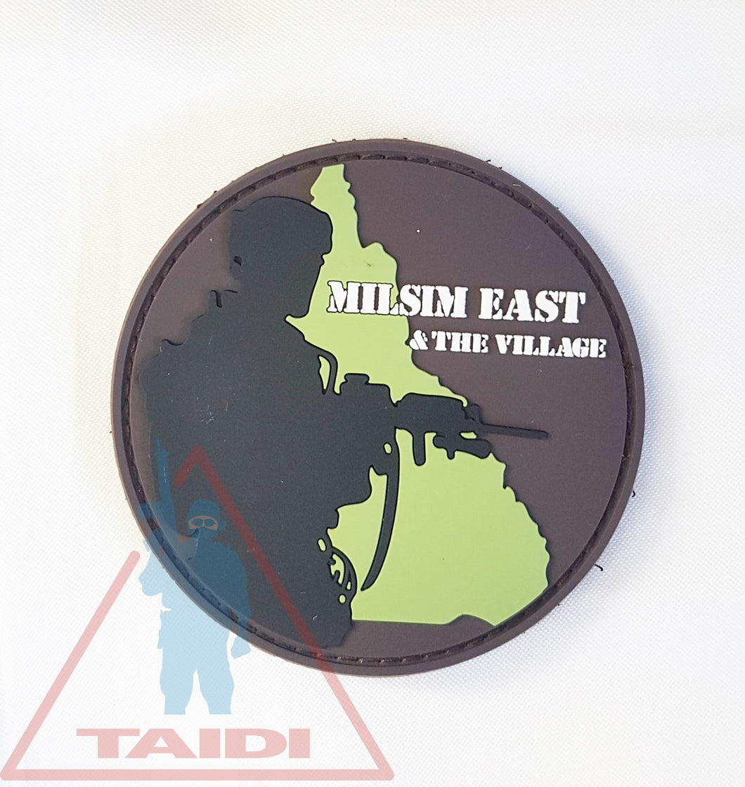 PVC/Embroidered Moral Patches Various Designs (Velcro backing)