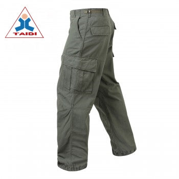 Vintage Vietnam Rip-Stop Fatigue Pants (OD)