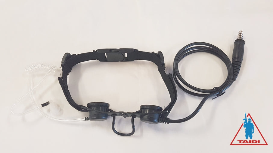 Z Tactical Throat Mic Z003 Air Tube Earpiece for PTT set