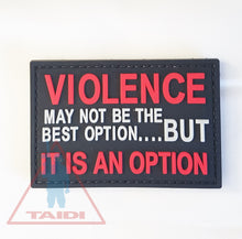 Load image into Gallery viewer, PVC/Embroidered Moral Patches Various Designs (Velcro backing)
